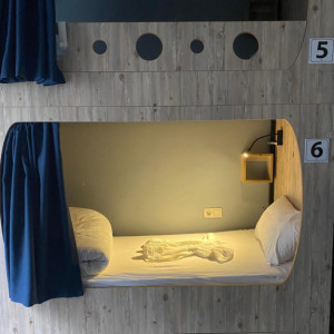 Bed in Six-Bed Male Dormitory