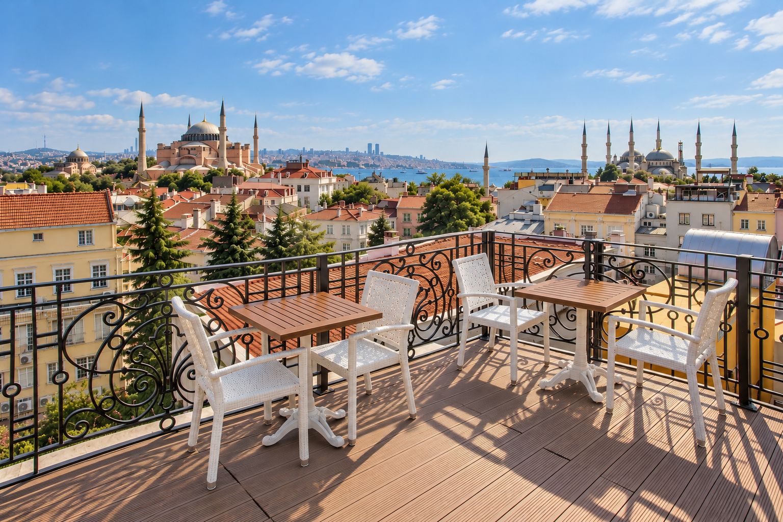 Rooftop Terrace with Panoramic Views